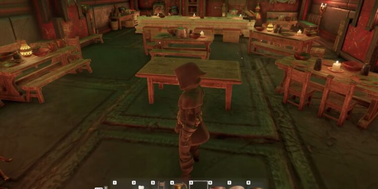 The way to get and use Cooking Station in Enshrouded