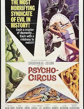 CIRCUS OF FEAR aka PSYCHO-CIRCUS Crime thriller – free on-line