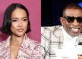 Karrueche Tran Shares Look At Deion Sanders V-Day Date (Video)