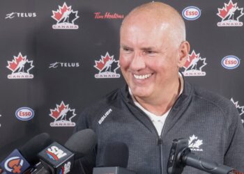 Canada staying outdoors Village no huge deal, says GM Doug Armstrong