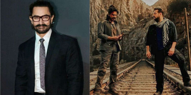 Aamir Khan reacts to Salman Khan–Shah Rukh Khan’s viral Pathaan scene