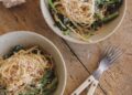 Blistered Broccolini Pasta with Garlic, Lemon & Breadcrumbs