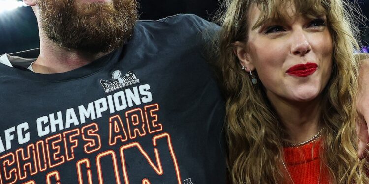 Travis Kelce References Taylor Swift “Wooden” Tune in Valentine’s Day Put up