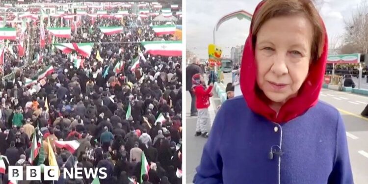 BBC in Tehran sees authorities’s ‘political reply’ to protests