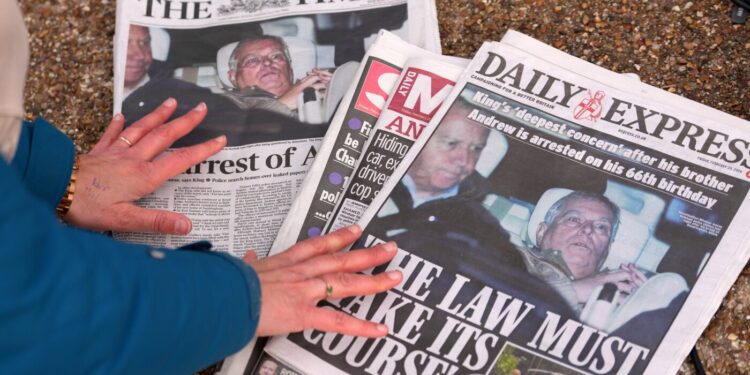 U.Okay. police search ex-Prince Andrew’s residence once more over Epstein ties : NPR