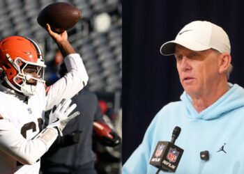 NFL followers react to Shedeur Sanders’ coiffure in “awkward” pic with Browns HC Todd Monken