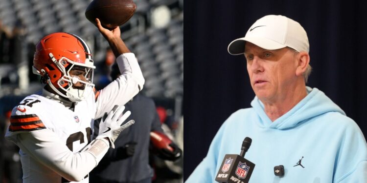 NFL followers react to Shedeur Sanders’ coiffure in “awkward” pic with Browns HC Todd Monken