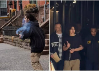 Watch: Accused in New York Metropolis bomb plot flashes ISIS salute whereas in custody