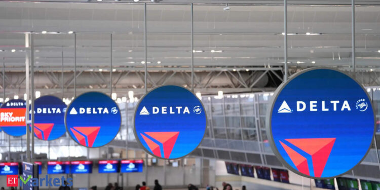 US Shares: Delta Air Strains lifts income outlook regardless of jet gasoline hit, shares leap 4%