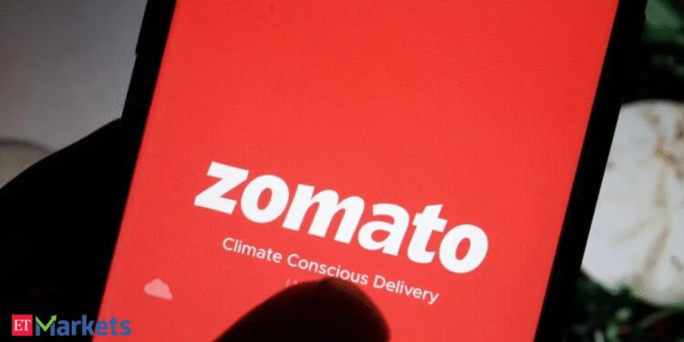 Everlasting shares bounce 3% from lows as Zomato hikes platform price by Rs 2.4 per order