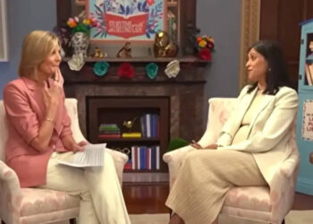 ‘I grew up in a household of two’: Usha Vance on deciding to go for a fourth baby