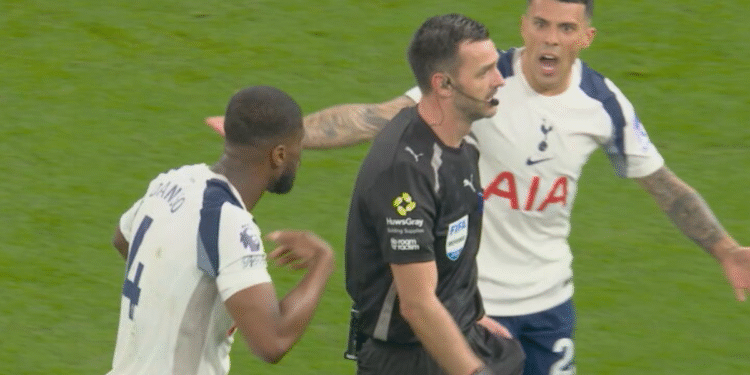 Tottenham Hotspur vs Crystal Palace information; Spurs in disarray; Micky van de Ven crimson card video, response, highlights