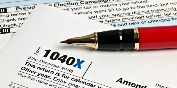 The best way to file an amended tax return: Directions for Kind 1040-X