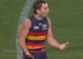 AFL information 2026, Adelaide Crows v Geelong Cats consequence, out of bounds name video Tom Atkins v Zac Taylor, David King response