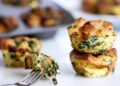 Bacon, Egg & Spinach Breakfast Muffins