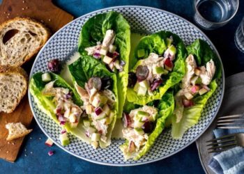 Orchard Rooster Salad Lettuce Wraps