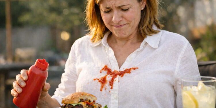 The best way to Get Ketchup Out of Garments (What Really Works)