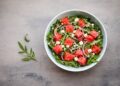 Watermelon Salad with Feta and Mint