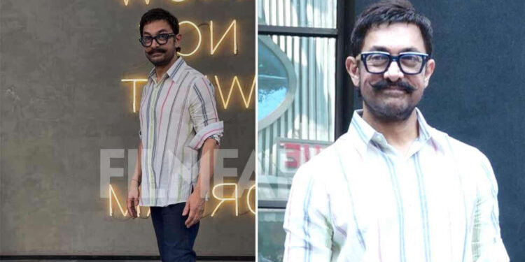 Photographs: Aamir Khan Reveals Up As a Proud Dad at Junaid Khan and Sai Pallavi’s Ek Din Trailer Launch