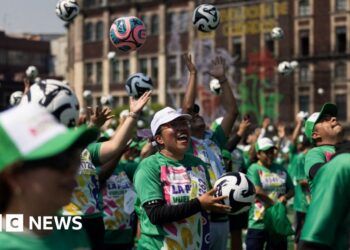 Mexico Metropolis breaks Guinness Report with large soccer coaching session