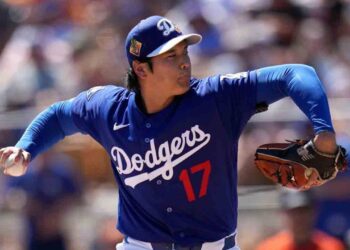 Dodgers’ Ohtani delivers scoreless outing in spring pitching debut