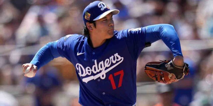 Dodgers’ Ohtani delivers scoreless outing in spring pitching debut