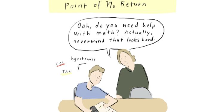 The Mathematical Parenting Level of No Return