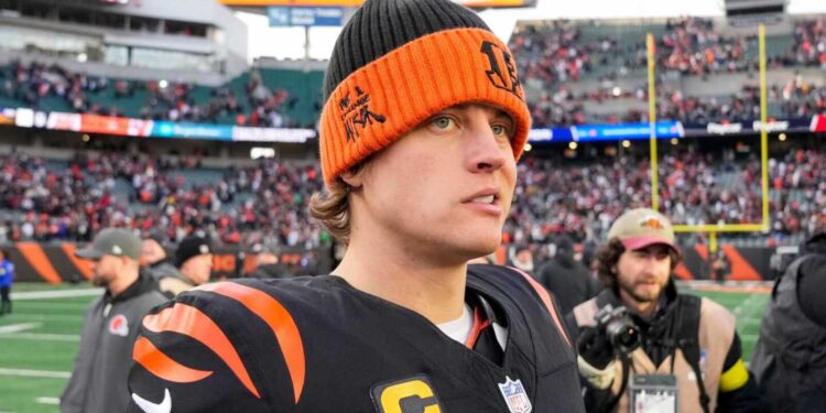 Joe Burrow scaring followers with intense play in flag soccer sport