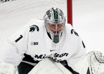 Pink Wings prospect Trey Augustine headlines Mike Richter Award finalists