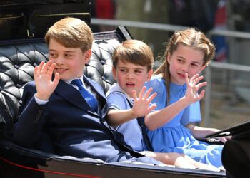 Prince George, Princess Charlotte, And Prince Louis