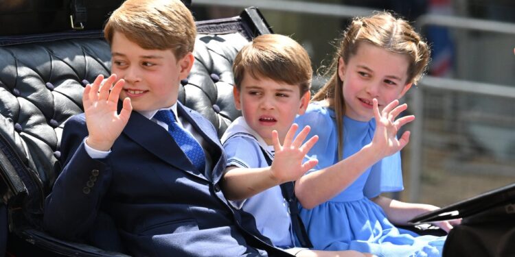 Prince George, Princess Charlotte, And Prince Louis