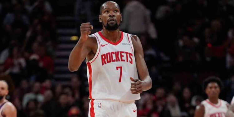 Rockets’ Kevin Durant cleared to return for Recreation 2 vs. Lakers