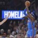 Lakers fall to Thunder as Luka Doncic leaves with hamstring damage