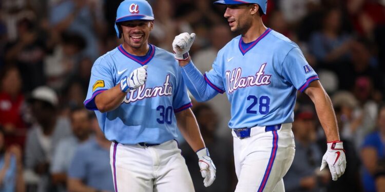 Braves tally six runs in sixth to outslug Guardians