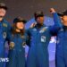 Nasa’s Artemis crew welcomed again to Planet Earth in Houston