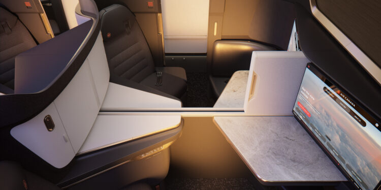 Air Canada Unveils New Glowing Hearted Cabins for A321XLR and Boeing 787-10
