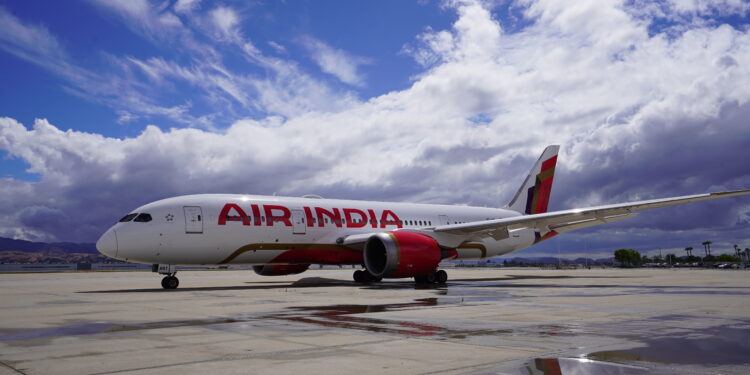 Air India Debuts First Retrofitted 787-8 Plane