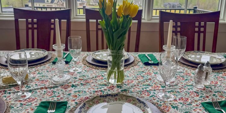 Household, Meals, and a Lovely Easter Sunday