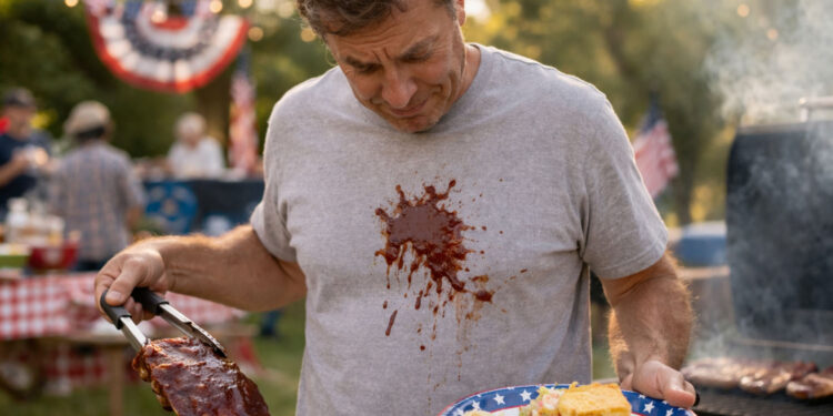 Methods to Get BBQ Sauce Out of Garments (It is 4 Stains, Not One)