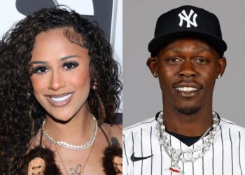 Ahna Mac Goes Viral After Cheering On Fiance Jazz Chisolm Jr.