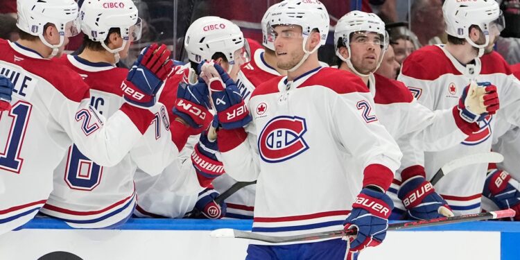 Slafkovsky’s hat trick lifts Canadiens to OT win over Lightning in Recreation 1