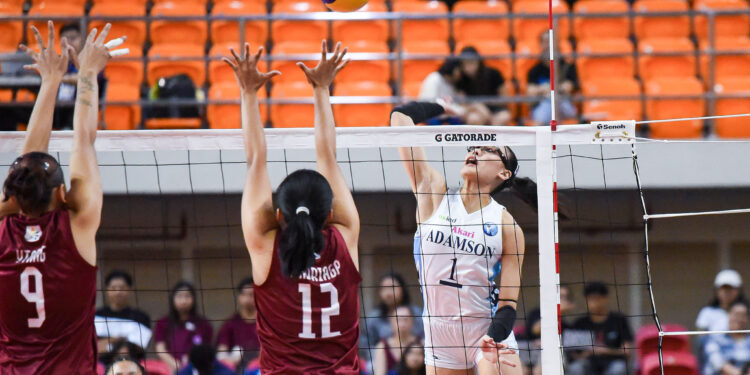 Adamson rises to solo third, shuts door on UP