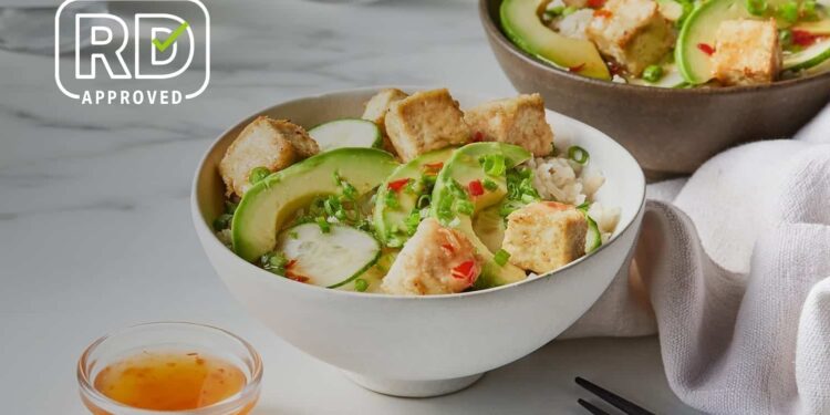 Crispy Air-Fried Tofu Bowls | MyFitnessPal