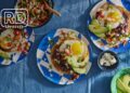 Black Bean and Avocado Breakfast Tostadas