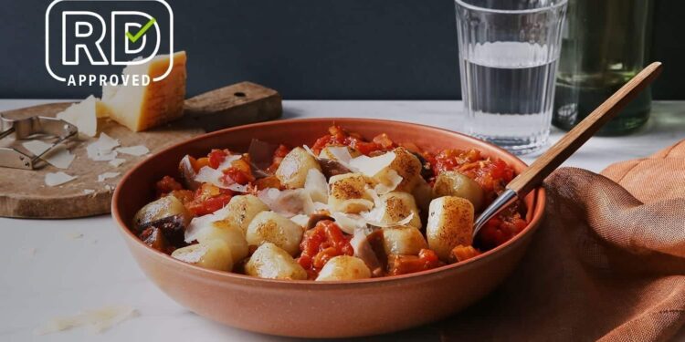 Cauliflower Gnocchi With Eggplant Ragu