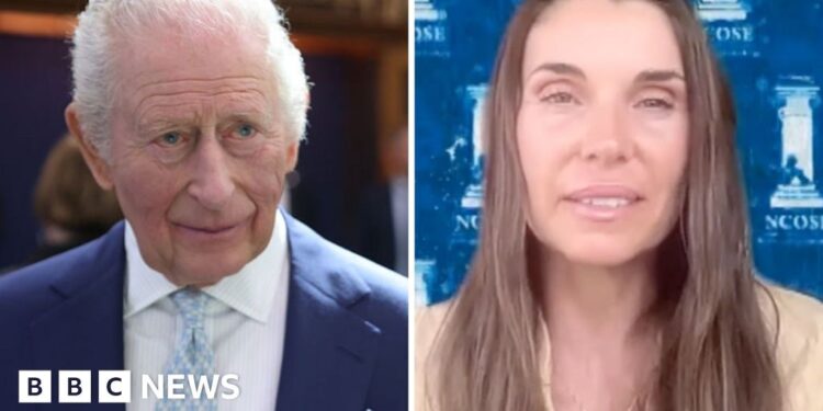 Epstein survivor tells BBC why she needs assembly with the King
