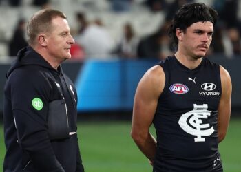 AFL information 2026 | Elijah Hollands admitted to hospital; WorkSafe investigating Carlton Blues conduct; father’s Instagram put up