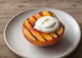 Honey-Basted Grilled Peaches With Greek Yogurt