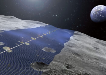 This Sci-Fi Moon Ring Idea Might Ship Infinite Clear Vitality To Earth