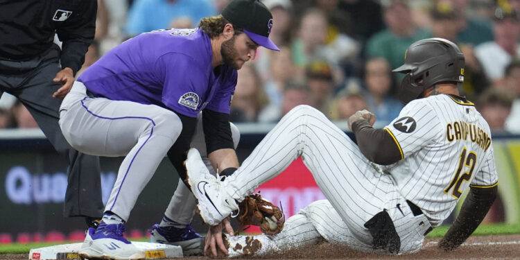 Xander Bogaerts hits a walk-off grand slam within the twelfth as Padres high Rockies